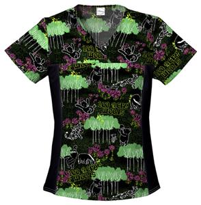 Cherokee Tooniforms Walk In The Woods Scrub Tops