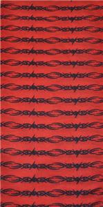 Kids Rag Top Convertible Red Barbed Wire Headwear