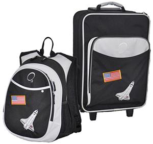 Kids Luggage & Backpack Set Space
