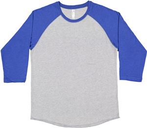 LAT Sportswear Adult 3/4 Sleeve Baseball T-Shirts