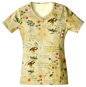 Cherokee Scrub HQ V-Neck Scrub Tops