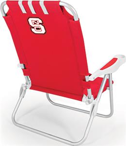 Picnic Time North Carolina State Monaco Chair