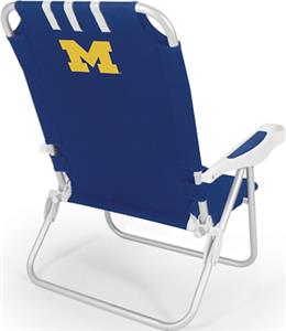 Picnic Time University of Michigan Monaco Chair
