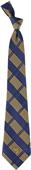 Eagles Wings NCAA West Virginia Woven Plaid Tie
