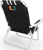 Picnic Time University of Miami Monaco Chair