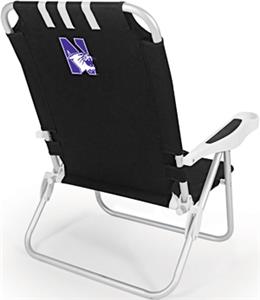Picnic Time Northwestern University Monaco Chair