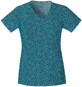 Cherokee Women's Flexibles PR Mock Wrap Scrub Tops