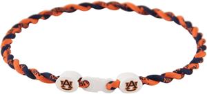 Eagles Wings NCAA Auburn Titanium Twist Necklaces
