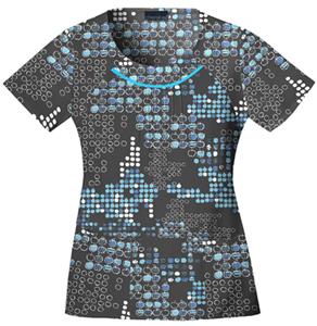 Cherokee Women's Body PR Round Neck Scrub Tops