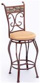 Boraam Metal Beau Swivel Bar Stools With Back Boraam Metal Beau Swivel Bar Stools With Back