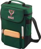 Picnic Time NBA Milwaukee Bucks Duet Wine Tote