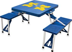 Picnic Time University of Michigan Picnic Table