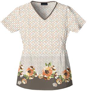 Cherokee Two Times The Beauty V-Neck Scrub Tops