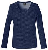 Cherokee Women's LS Flexstretch Knit Scrub Tops Cherokee Women's LS Flexstretch Knit Scrub Tops