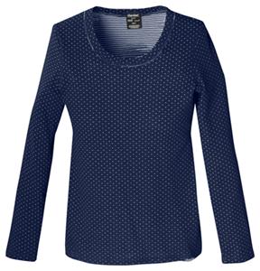 Cherokee Women's LS Flexstretch Knit Scrub Tops