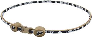 Eagles Wings NCAA Purdue Titanium Sport Necklaces