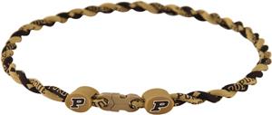 Eagles Wings NCAA Purdue Titanium Twist Necklaces