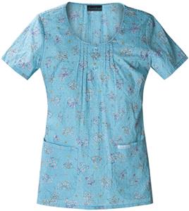 Cherokee Women's Fashion PR Round Neck Scrub Tops
