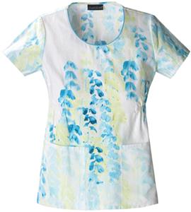 Cherokee Women's Fashion PR Round Neck Scrub Tops
