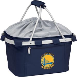 Picnic Time NBA Warriors Insulated Metro Basket