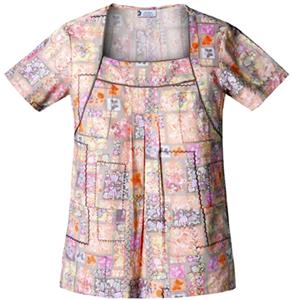 Cherokee Studio Lumiere PR Square Neck Scrub Tops