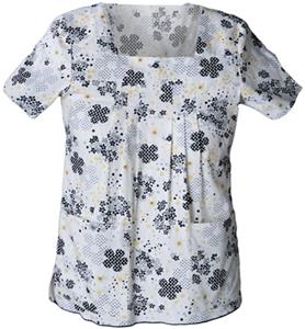 Cherokee Studio Lumiere PR Square Neck Scrub Tops