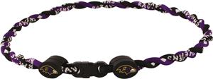 Eagles Wings NFL Baltimore Titanium Twist Necklace