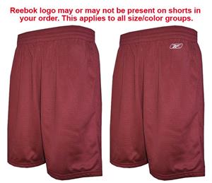 Reebok 2 Ply Tricot Mesh Athletic Shorts-Closeout
