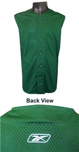 Reebok Sleeveless Button Baseball Jersey-Closeout