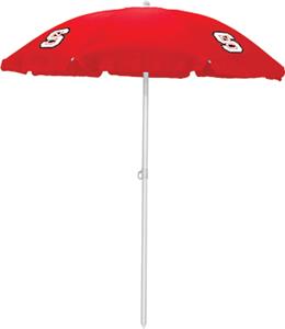 Picnic Time North Carolina State Sun Umbrella 5.5