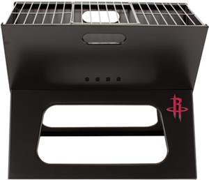 Picnic Time NBA Rockets Charcoal X-Grill w/ Tote
