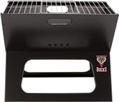 Picnic Time NBA Bucks Charcoal X-Grill with Tote Picnic Time NBA Bucks Charcoal X-Grill with Tote