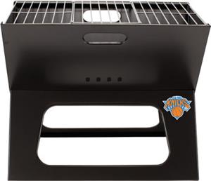 Picnic Time NBA Knicks Charcoal X-Grill with Tote