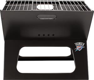 Picnic Time NBA Thunder Charcoal X-Grill with Tote