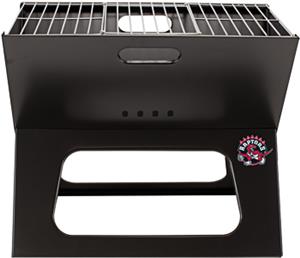 Picnic Time NBA Raptors Charcoal X-Grill with Tote