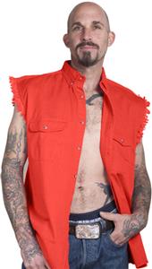 Cotton Heritage Men's Biker Shirt Sleeveless