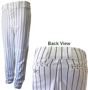 Reebok Poly Warp Pinstripe Baseball Pants-Closeout