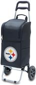 Picnic Time NFL Pittsburgh Steelers Cart Cooler Picnic Time NFL Pittsburgh Steelers Cart Cooler