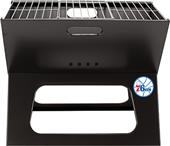 Picnic Time NBA 76ers Charcoal X-Grill with Tote Picnic Time NBA 76ers Charcoal X-Grill with Tote