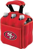 Picnic Time NFL San Francisco 49ers 6 Pack Holder Picnic Time NFL San Francisco 49ers 6 Pack Holder