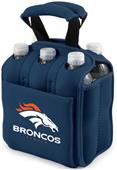 Picnic Time NFL Denver Broncos Six Pack Holder Picnic Time NFL Denver Broncos Six Pack Holder