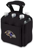 Picnic Time NFL Baltimore Ravens Six Pack Holder Picnic Time NFL Baltimore Ravens Six Pack Holder