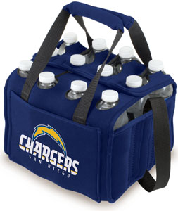 Picnic Time NFL San Diego Chargers 12 Pack Holder