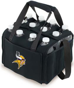Picnic Time NFL Minnesota Vikings 12 Pack Holder