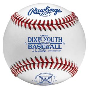 Rawling Youth RDYB1 Dixie League Baseballs