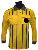 Soccer Referee Jerseys Long Sleeve-GOLD Soccer Referee Jerseys Long Sleeve-GOLD