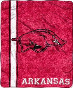 Northwest NCAA Arkansas Jersey Sherpa Throw