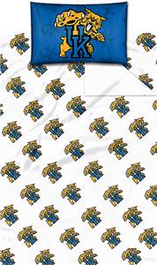 Northwest NCAA Univ. of Kentucky Twin Sheet Set
