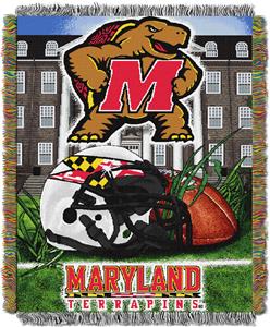 Northwest NCAA Maryland HFA Tapestry Throw