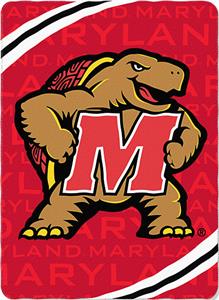 Northwest NCAA Maryland Fleece Force Throw